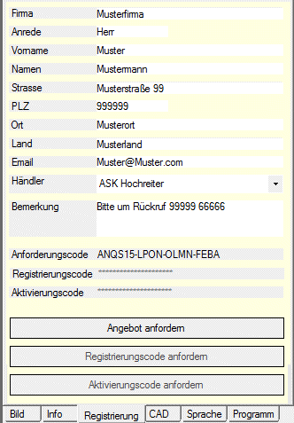 ErweitertTabRegistrierung